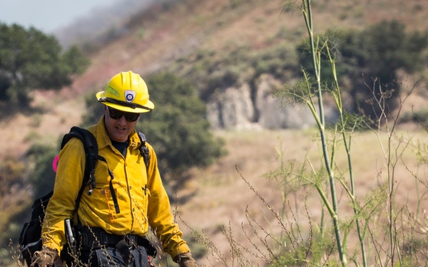 Fire in the Zulu impact area