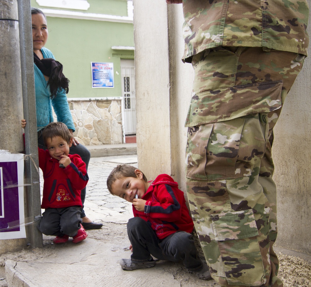 Soldiers educate Chilanta citizens about upcoming medical event