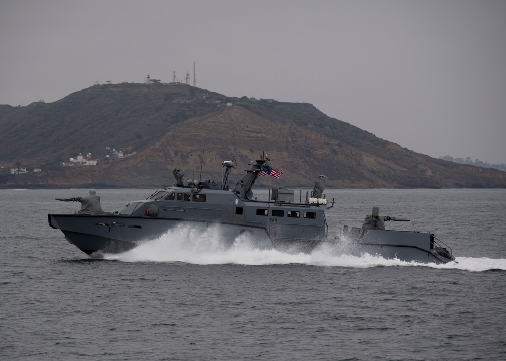 First Mark VI Patrol Boat CO Underway in San Diego