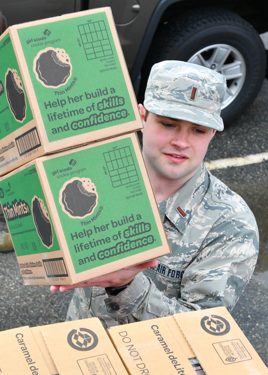 Airmen, local Girl Scouts continue tradition