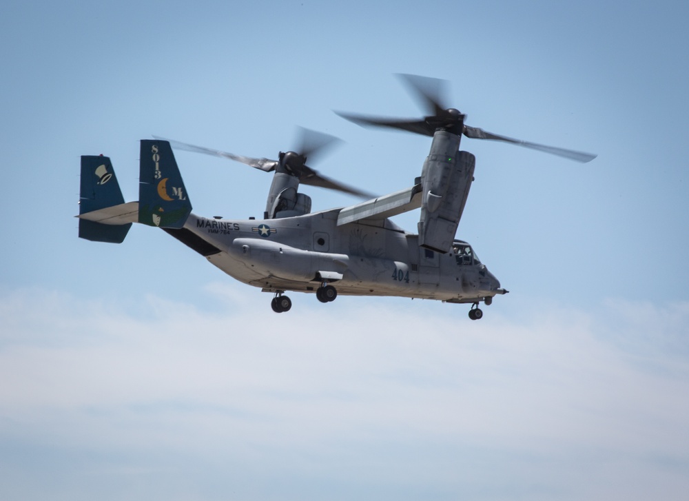 VMM-764 conducts annual training: Birds fly North for the Summer