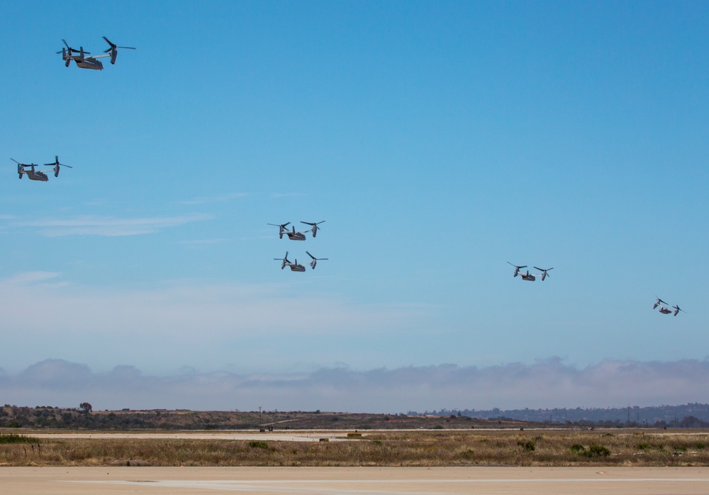 VMM-764 conducts annual training: Birds fly North for the Summer