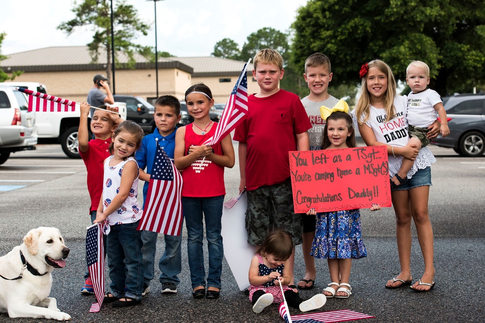 Rescue/maintenance warriors return from deployment