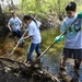 HMS students clean Shawsheen River