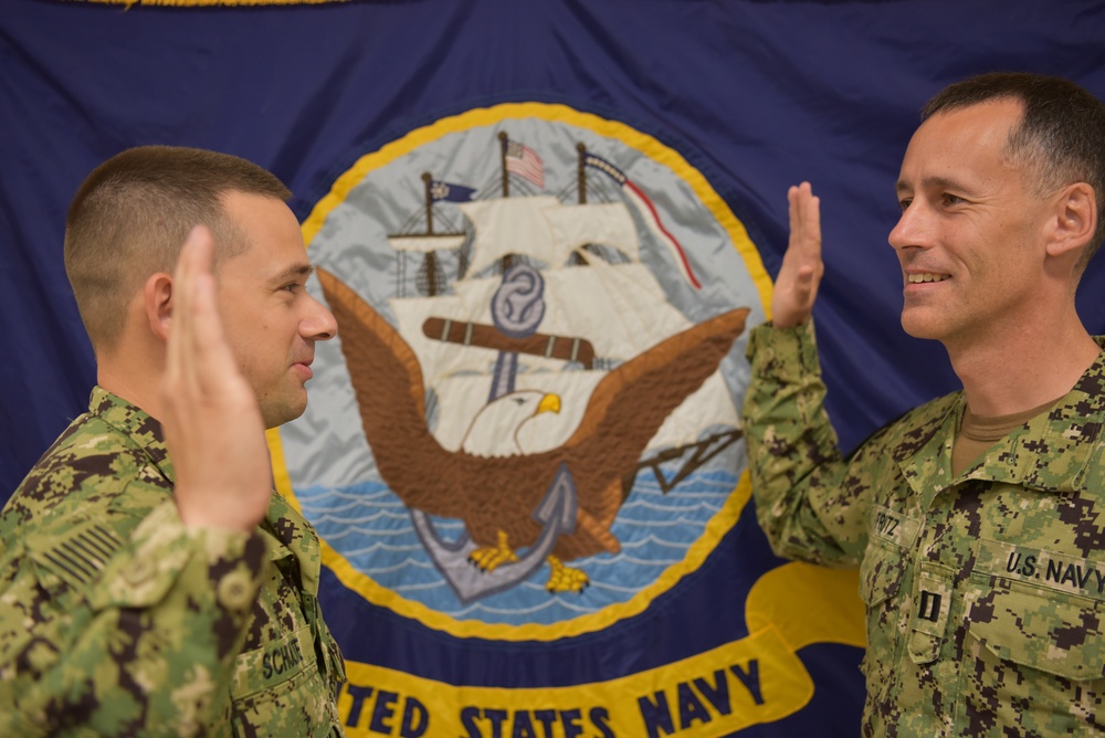 U.S. Fleet Forces Band Reenlistment