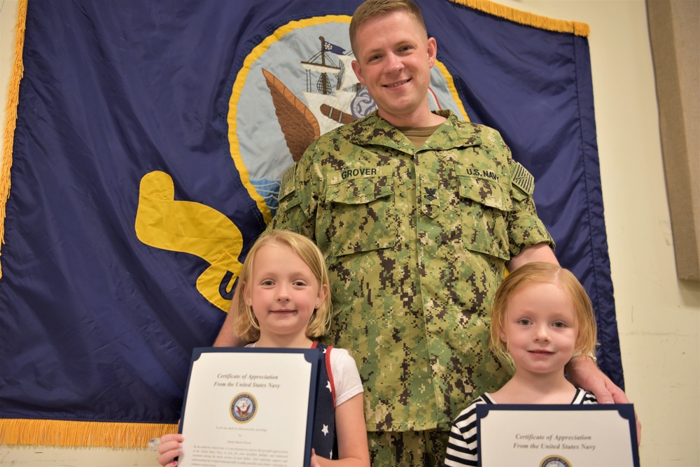 U.S. Fleet Forces Band Reenlistment