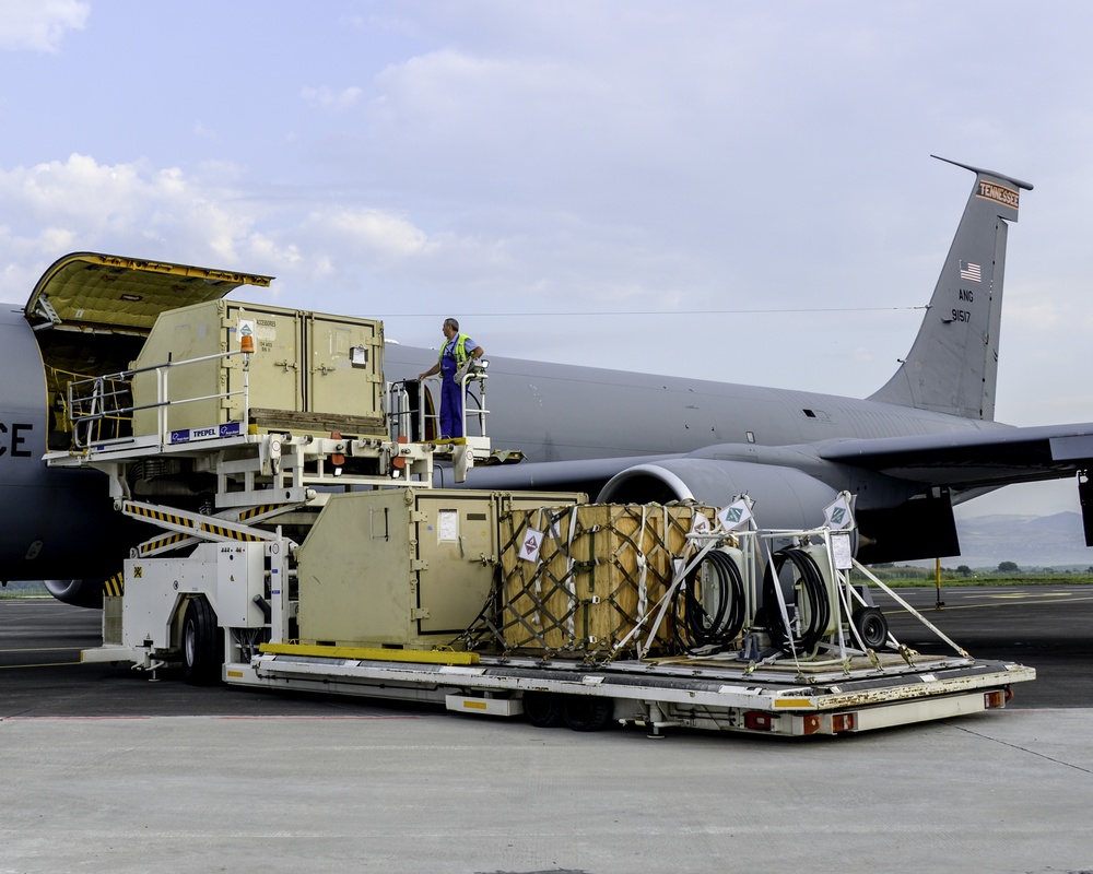 Tennessee Guardsmen deliver fuels equipment for Saber Guardian 19