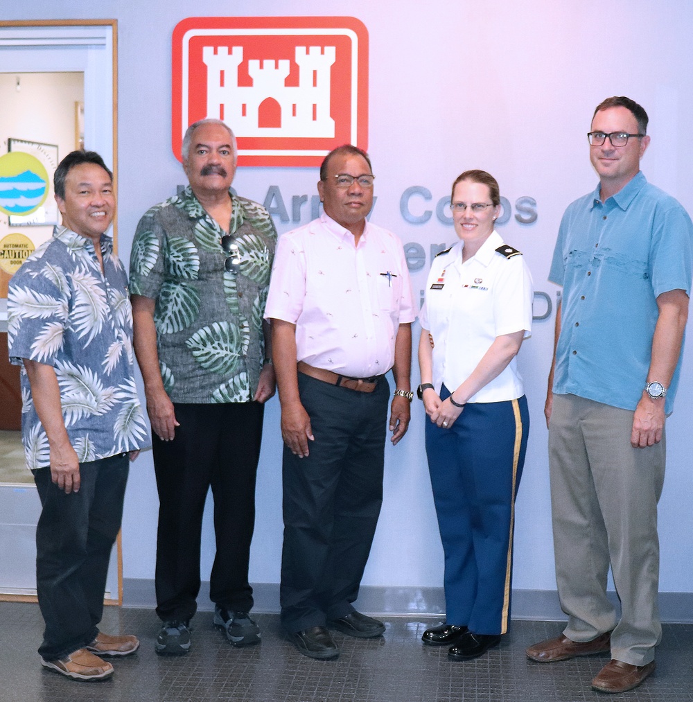 FSM, Chuuk State representatives meet with District leadership