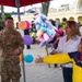Civil affairs Soldiers show support for children