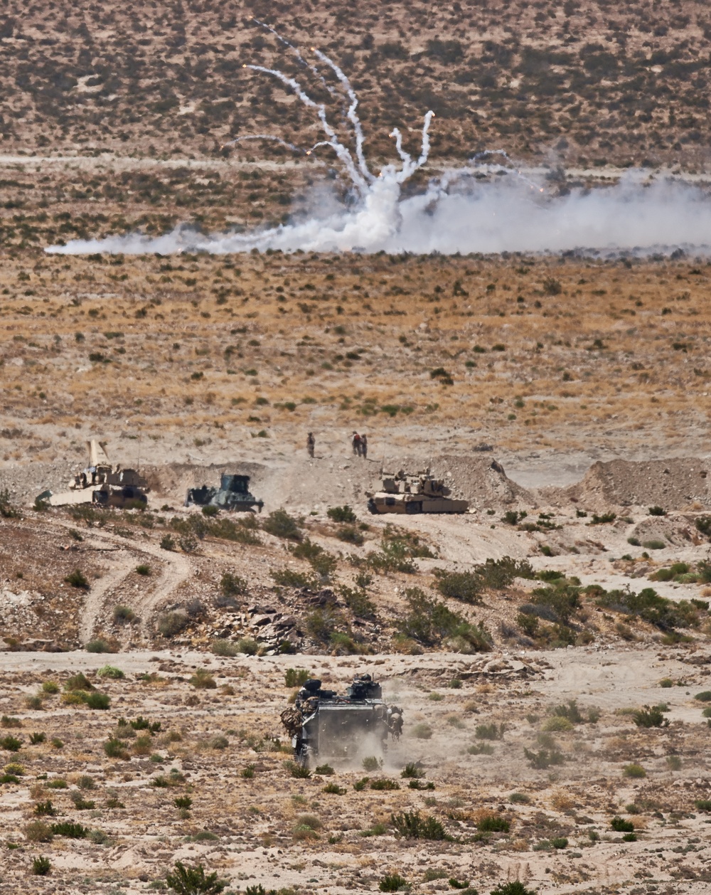 Reserve Marines conduct mechanized assault course at ITX 4-19