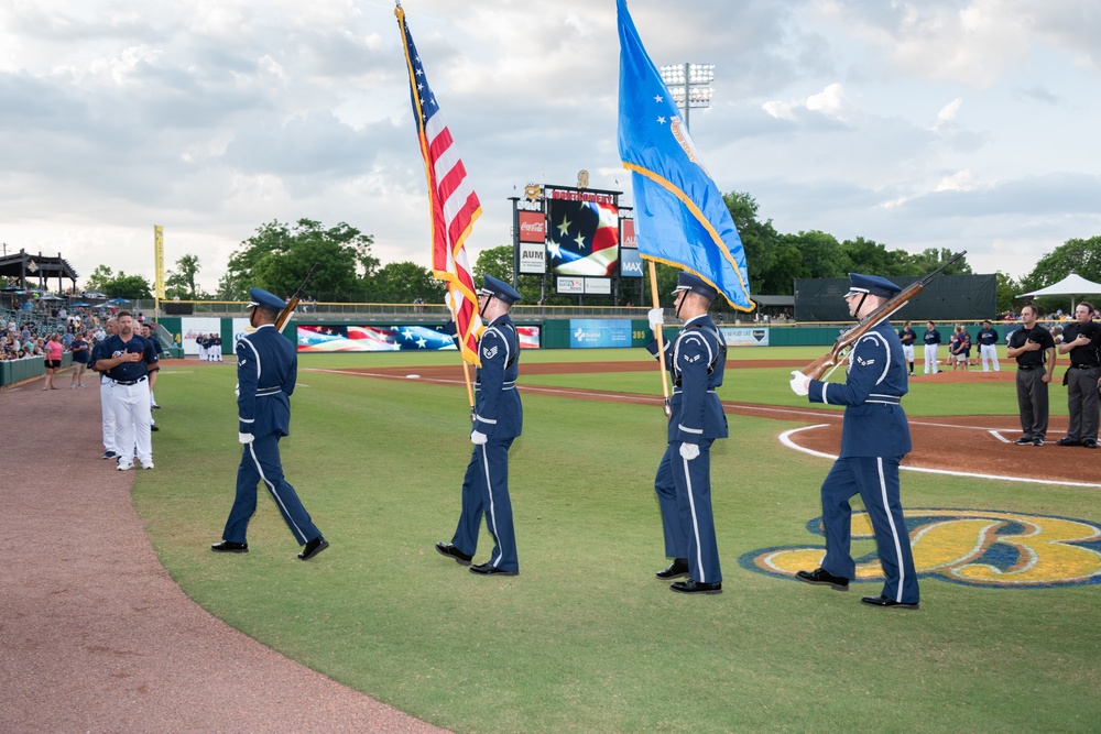 DVIDS - Images - Military Appreciation Night at Biscuit Stadium [Image ...