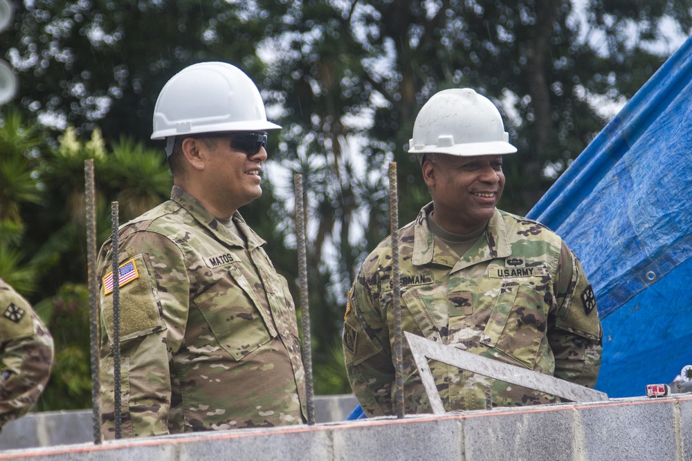 Brigade commander visits troops