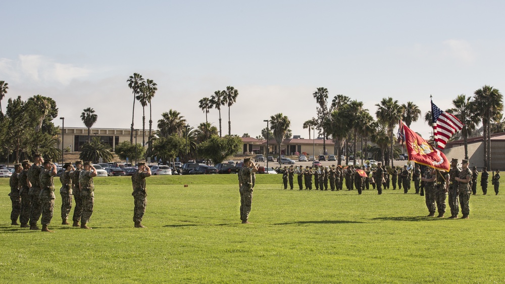 1st Intelligence Battalion Change of Command Ceremony