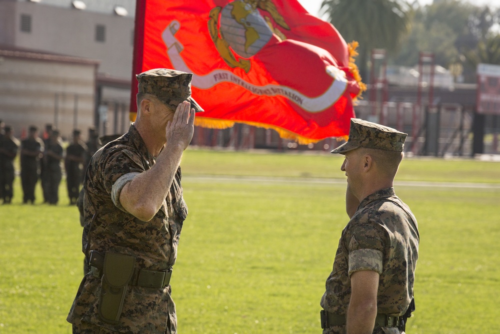 1st Intelligence Battalion Change of Command Ceremony