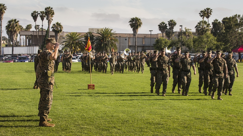 1st Intelligence Battalion Change of Command Ceremony