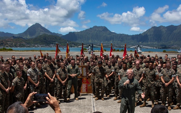 Maj. Gen. Weidley last flight