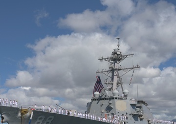 USS Preble Returns to Pearl Harbor