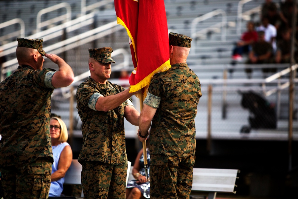 Beaudreault takes command of II Marine Expeditionary Force