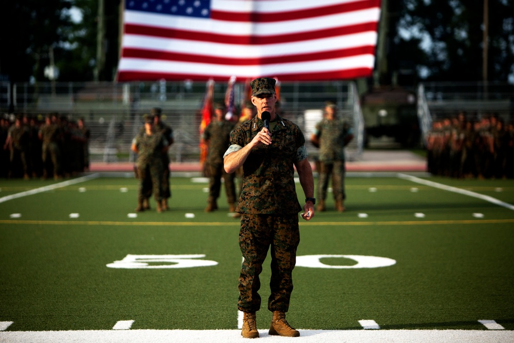 Beaudreault takes command of II Marine Expeditionary Force