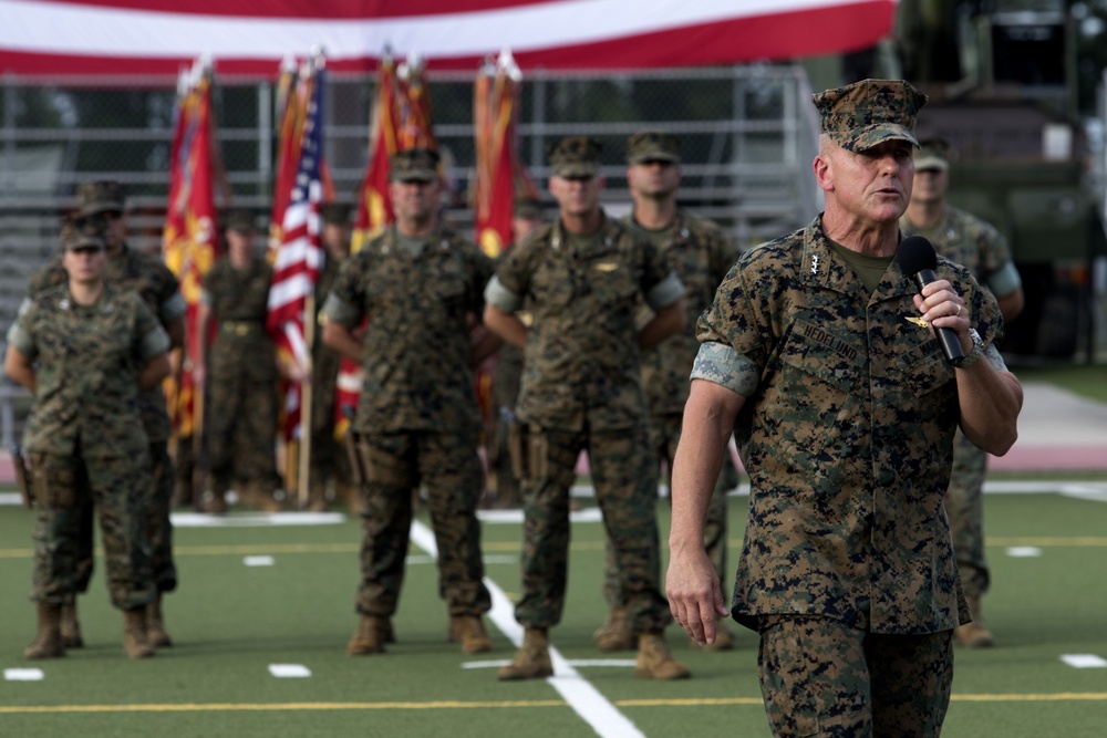 Beaudreault takes command of II Marine Expeditionary Force