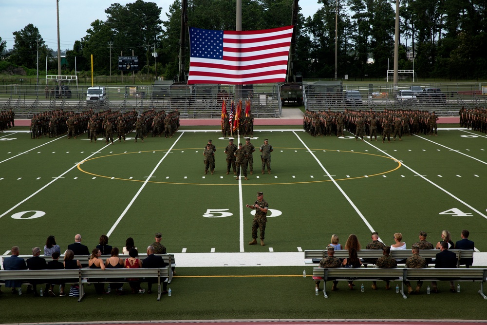 Beaudreault takes command of II Marine Expeditionary Force