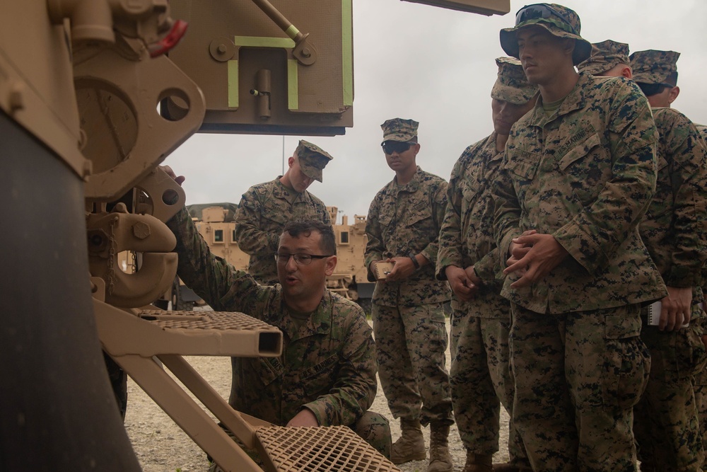 Marines with 2nd TSB receive familiarization courses during exercise Resolute Sun