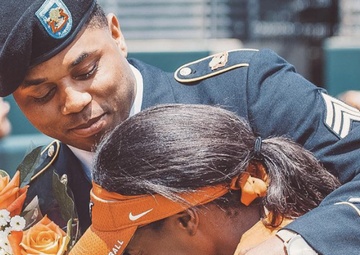 Air Defense Soldier reunites with his sister
