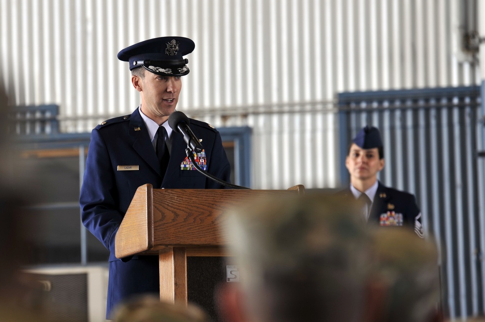 New commander takes charge of 58th OSS