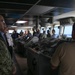 Members of the NATO Military Support Workshop toured the U.S.N.S. Watkins (T-AKR 315) while moored at Wharf Alpha on Joint Base Charleston, South Carolina