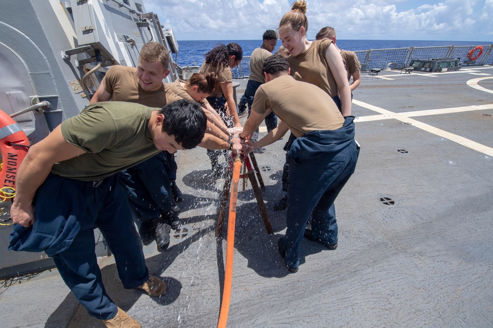 DVIDS - Images - USS Momsen DDG 92 Conduct Damage Control Training ...