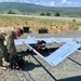 Soldier de-fuels RQ-to 7B V2 Shadow Unmanned Aircraft