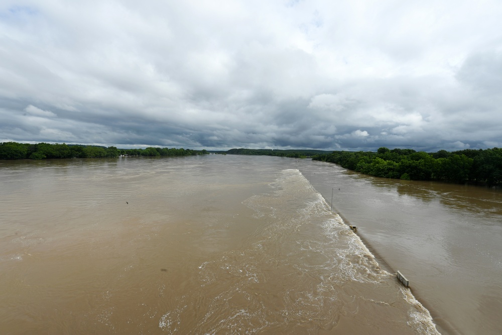 Flood waters in Arkansas