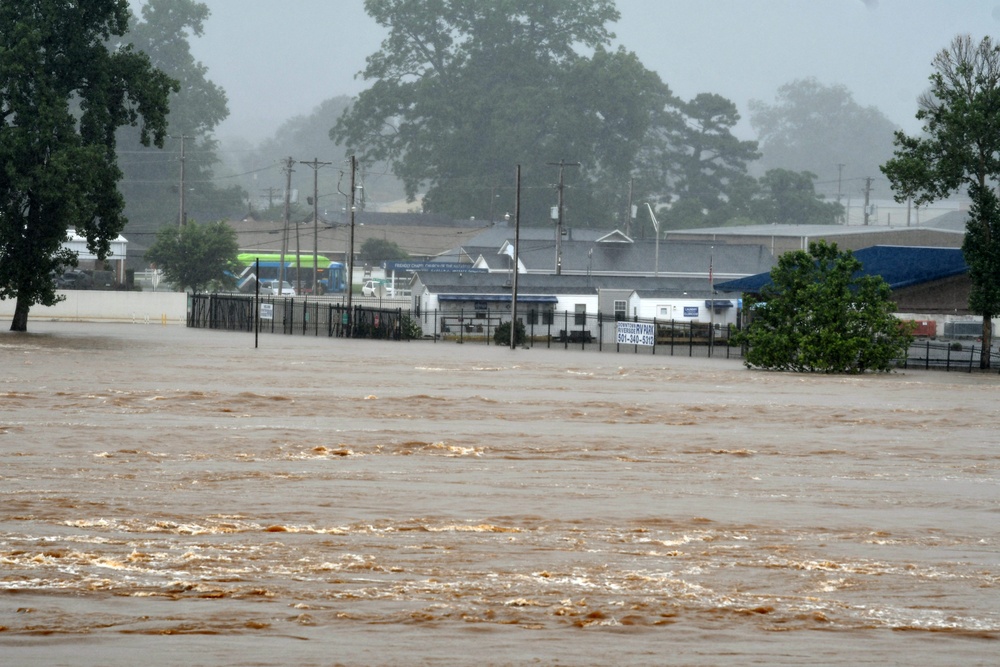 Flooding in Little Rock, AR