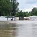 Flood Waters Surround Neighborhoods in Pendleton