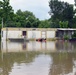 Flood Waters Impact Neighborhoods in Pendleton, Arkansas