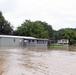 Flood Waters Impact Neighborhoods in Pendleton, Arkansas