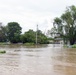 Flood Waters Impact Neighborhoods in Pendleton, Arkansas