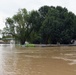 Flood Waters Impact Neighborhoods in Pendleton, Arkansas