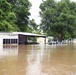 Flood Waters Impact Neighborhoods in Pendleton, Arkansas