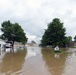 Flood Waters Impact Neighborhoods in Pendleton, Arkansas