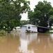 Flood Waters Impact Neighborhoods in Pendleton, Arkansas