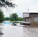 Flood Waters Impact Neighborhoods in Pendleton, Arkansas