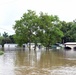 Flood Waters Impact Neighborhoods in Pendleton, Arkansas