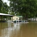 Flood Waters Impact Neighborhoods in Pendleton, Arkansas