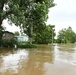 Flood Waters Impact Neighborhoods in Pendleton, Arkansas