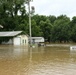 Flood Waters Impact Neighborhoods in Pendleton, Arkansas