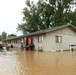 Flood Waters Impact Neighborhoods in Pendleton, Arkansas