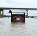 Flood Waters Impact Neighborhoods in Pendleton, Arkansas