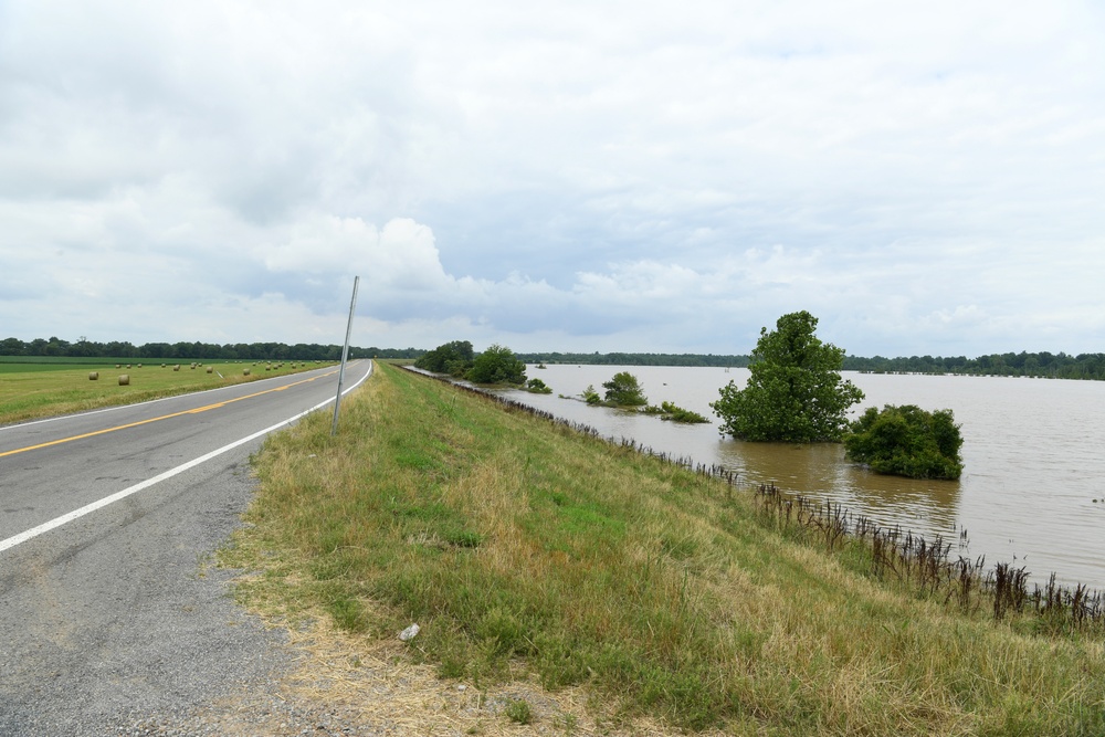 Water Levels Remain High Near Levees