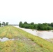 Areas near Pine Bluff Are Flooded from Arkansas River